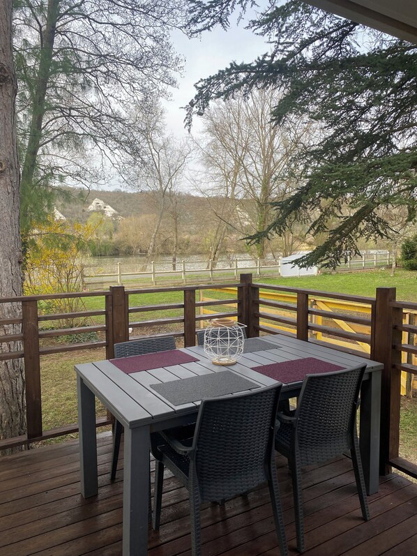 Opções para refeição ao ar livre