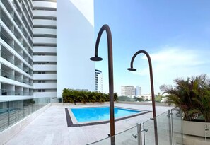 アパートメント 1 ベッドルーム バリアフリー バルコニー | プール | 屋外プール