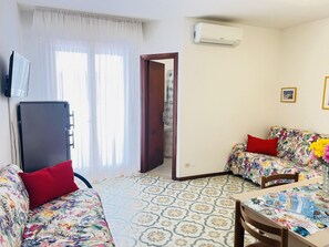 Studio, Multiple Bedrooms, Balcony, Ocean View | Living room - Seafront Residence With Terrace (San Michele al Tagliamento)