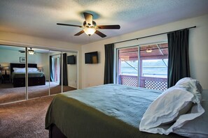 2 chambres, bureau, Wi-Fi gratuit, draps fournis