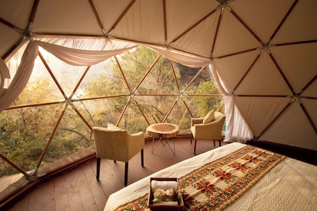 华丽别墅, 阳台, 山景 | 起居区