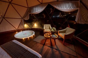 Deluxe-Villa, Balkon, Bergblick