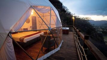 Vil·la Deluxe, balcó, vistes a la muntanya | Wifi gratuïta i roba de llit