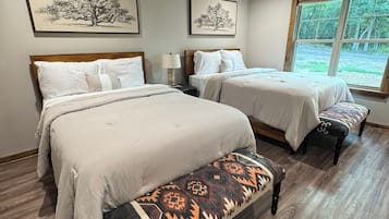 4 habitaciones, wifi gratis y ropa de cama