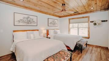 4 habitaciones, wifi gratis y ropa de cama