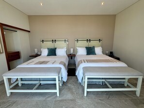 Suite Deluxe, 2 llits dobles | Planxa i posts de planxar i wifi gratuïta 