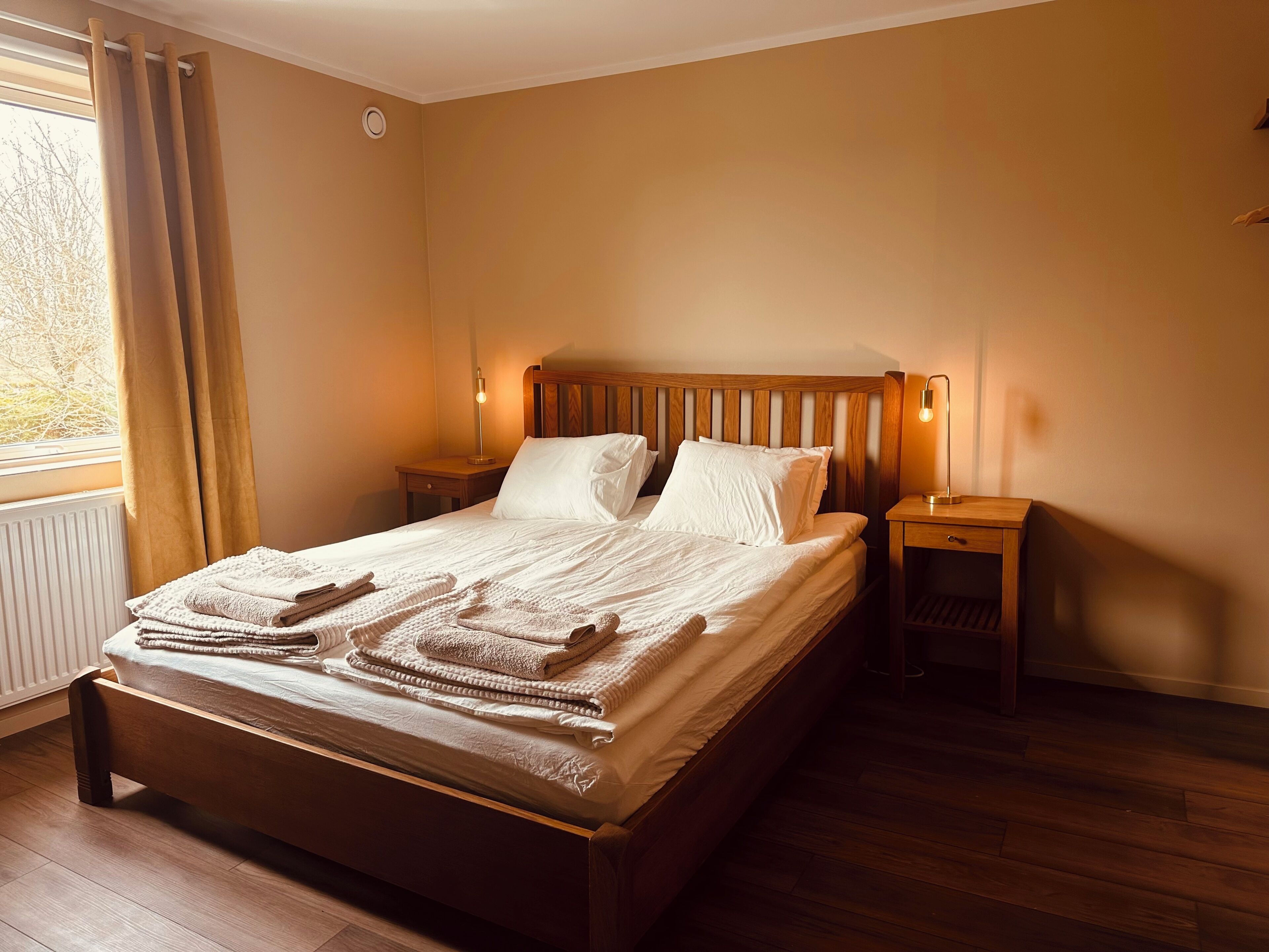 Basic-værelse til 3 personer - terrasse - udsigt til have | Gratis Wi-Fi