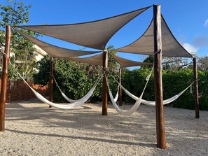 Overnattingsstedets uteområder