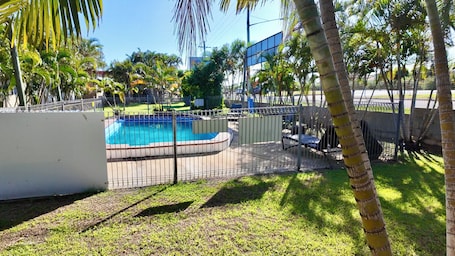 Seasonal outdoor pool