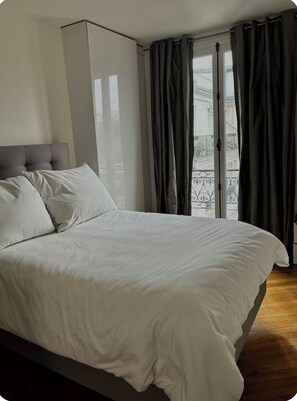 1 chambre, fer et planche à repasser, Wi-Fi, draps fournis