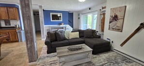 Smart-tv en een open haard