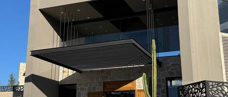 Façade de l’hébergement