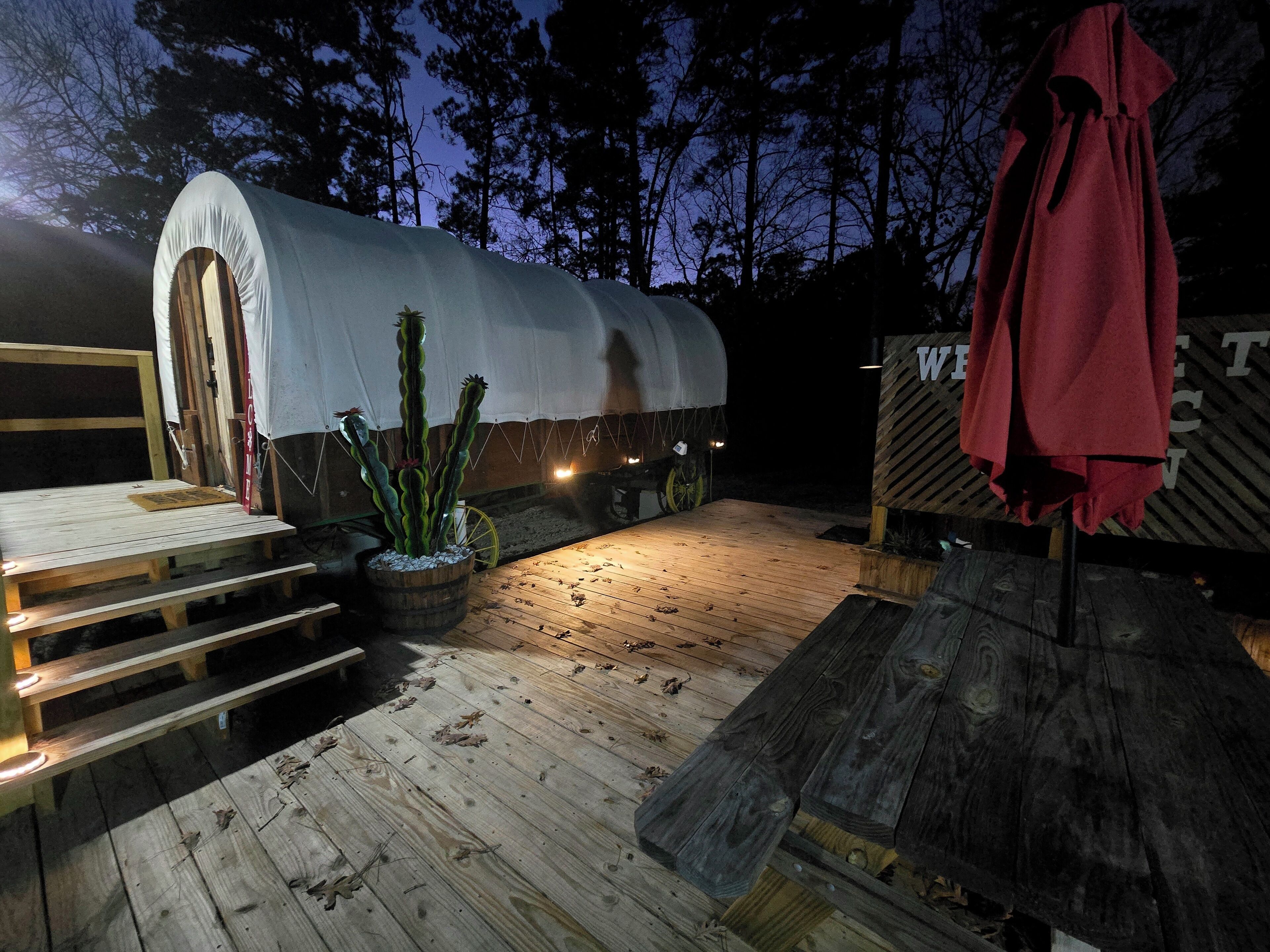 Overnattingsstedets uteområder