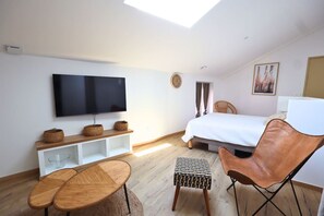 Iron/ironing board, Internet, bed sheets - L`Échappée Bohème - wifi netflix prime clim (Camaret-sur-Aigues)