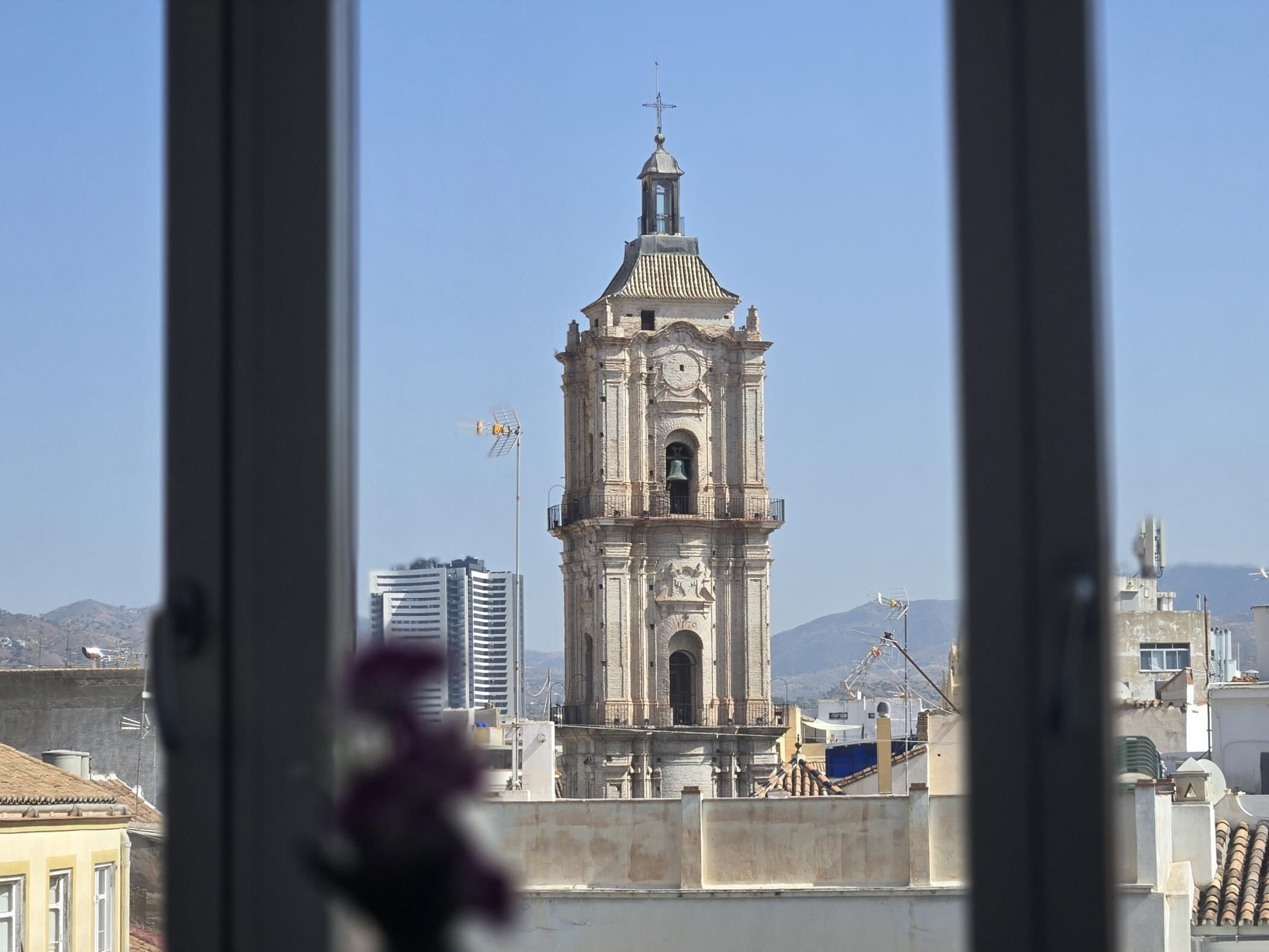 Vue depuis l’hébergement