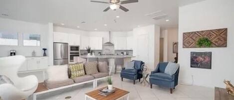 Área de sala de estar