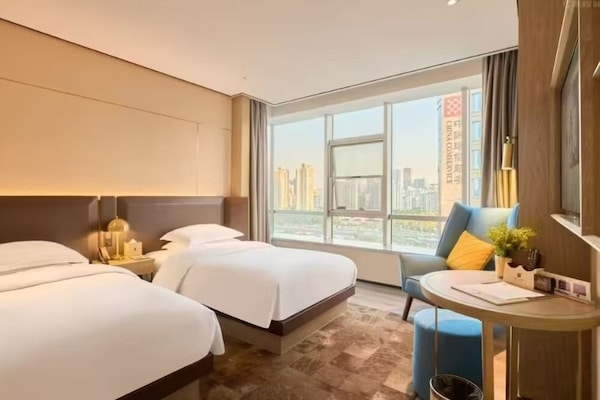 City Twin Room, City View | View from room