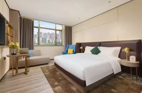 Basic Double Room, City View | View from room