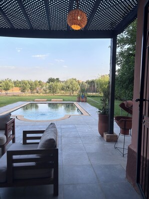 Terrace/patio - A haven of peace in Marrakech (Marrakech)