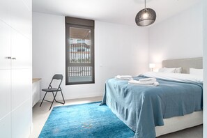 1 soverom, strykejern/-brett, reiseseng for barn og wi-fi (inkludert)