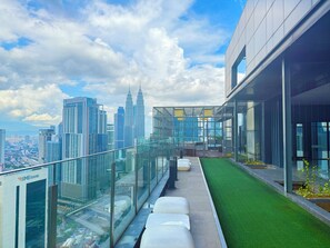 City view from property - Anggun Residences KLCC by Flixses (Kuala Lumpur)