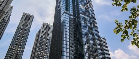 Façade de l’hébergement