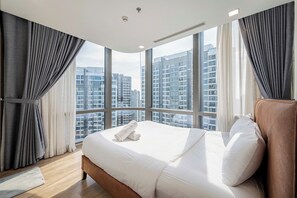 Luxury Apartment, 2 Bedrooms, 2 Bathrooms, City View
