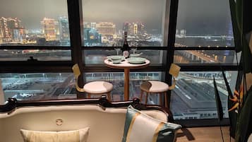 Appartement Supérieur, vue ville | Vue de la chambre