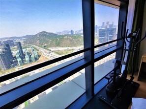 Appartement Sénior, vue ville | Vue de la chambre