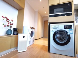 Superior Apartment, City View | Laundry