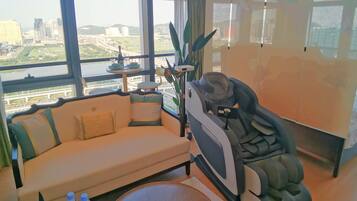 Superior-Apartment, Stadtblick