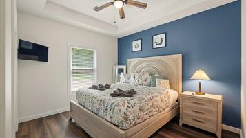 9 bedrooms, iron/ironing board, travel crib, free WiFi