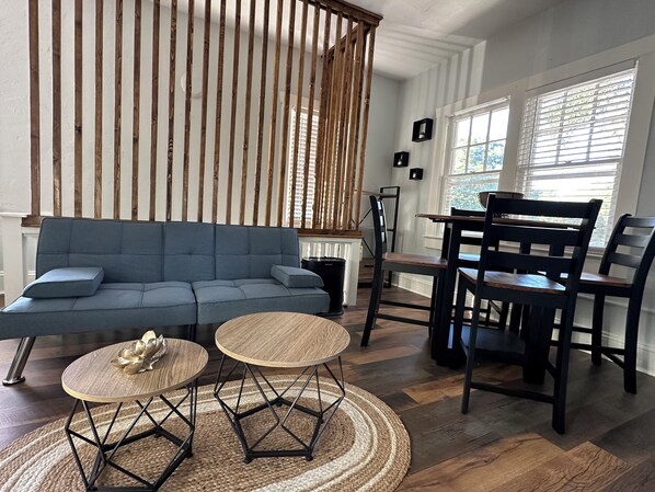 Smart TV, DVD player, video library