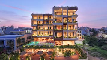 Fachada de la propiedad