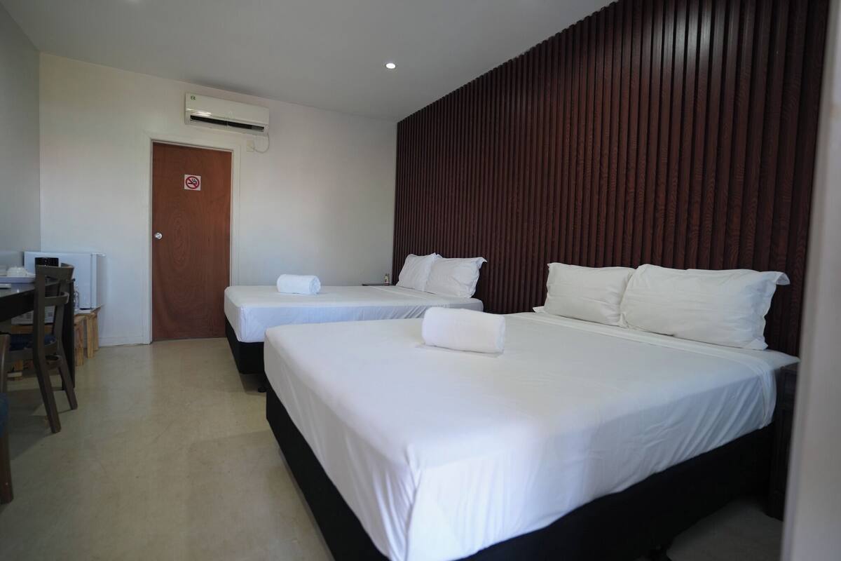 Deluxe Double Room, Balcony, Pool View | Desk, laptop workspace, iron/ironing board, free WiFi