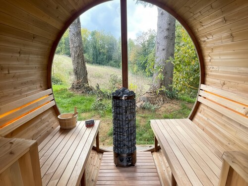 Luxus-Gruppenhaus mit Wellness