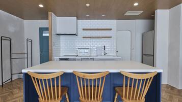 64-inch flat-screen TV with digital channels