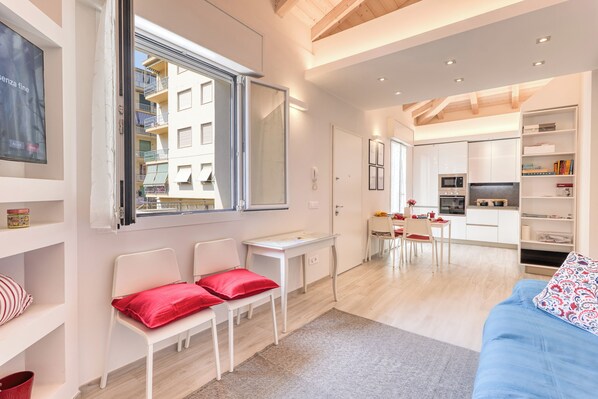 Family Apartment, Multiple Bedrooms, 2 Bathrooms (Casa del Geco Sanremo) | Interior