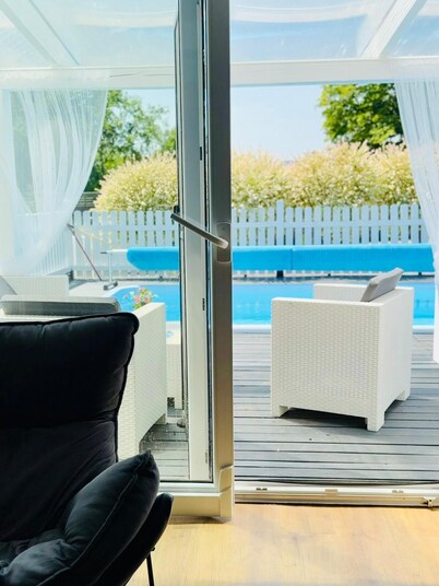 Vacation in Poland Pool, jacuzzi, barbecue... THerapeutica Studnica