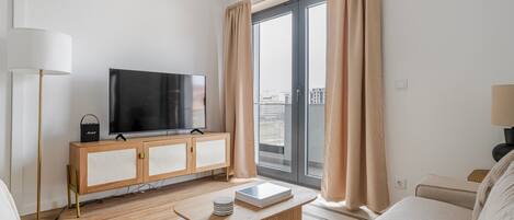 Tv och en stereo