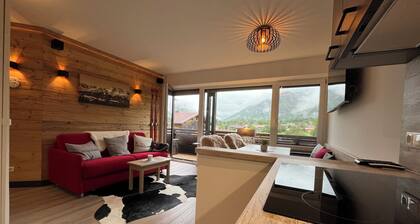 AchenKastl for 1-3 persons 40 sqm, living room/kitchen, bedroom, south-facing