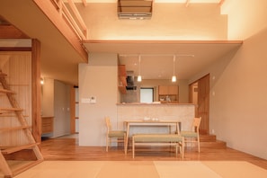 Basic House, Non Smoking, Garden View | Living area