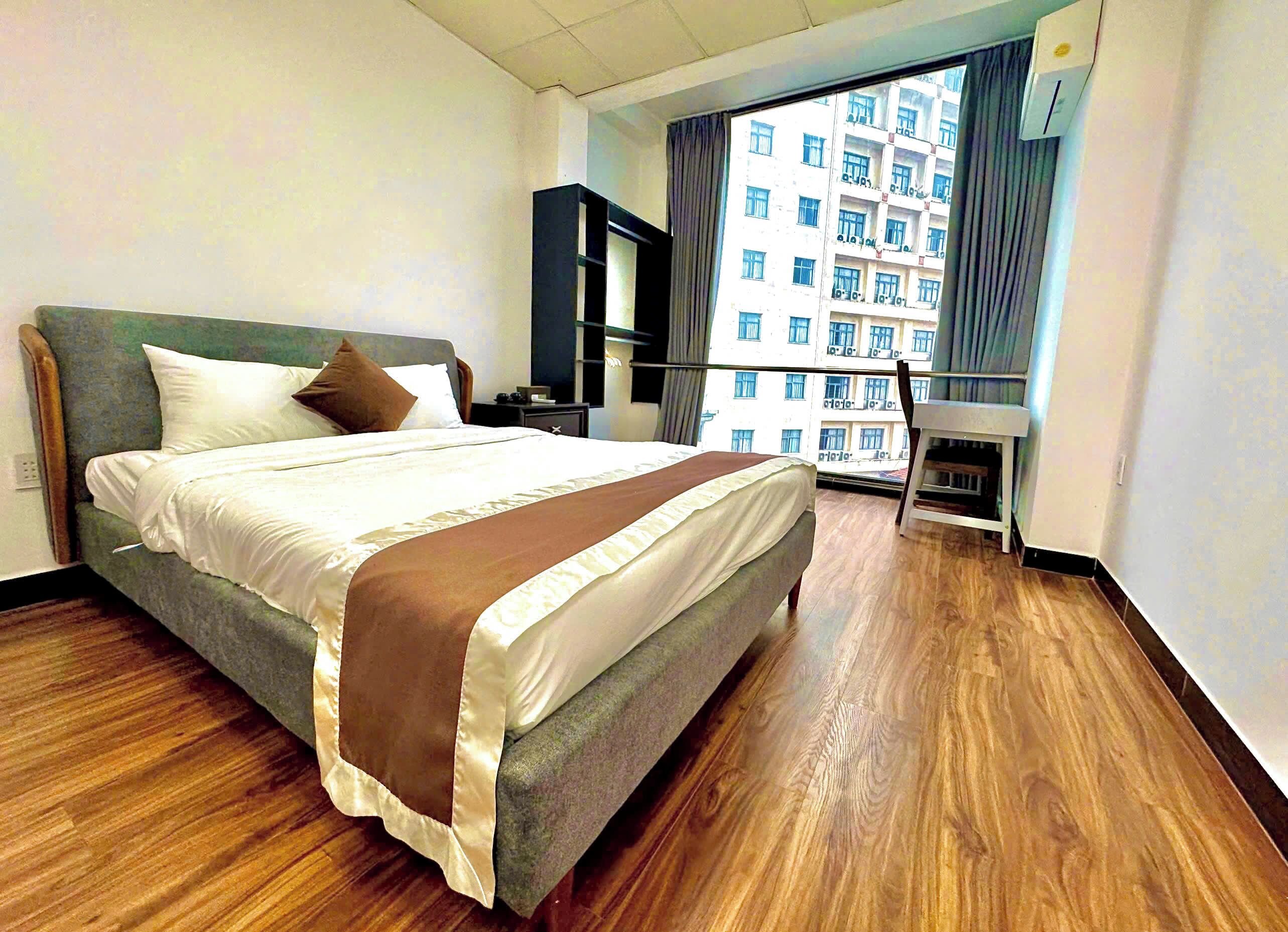 Standard-Doppelzimmer, Nichtraucher | Minibar, Verdunkelungsvorhänge, kostenloses WLAN, Bettwäsche
