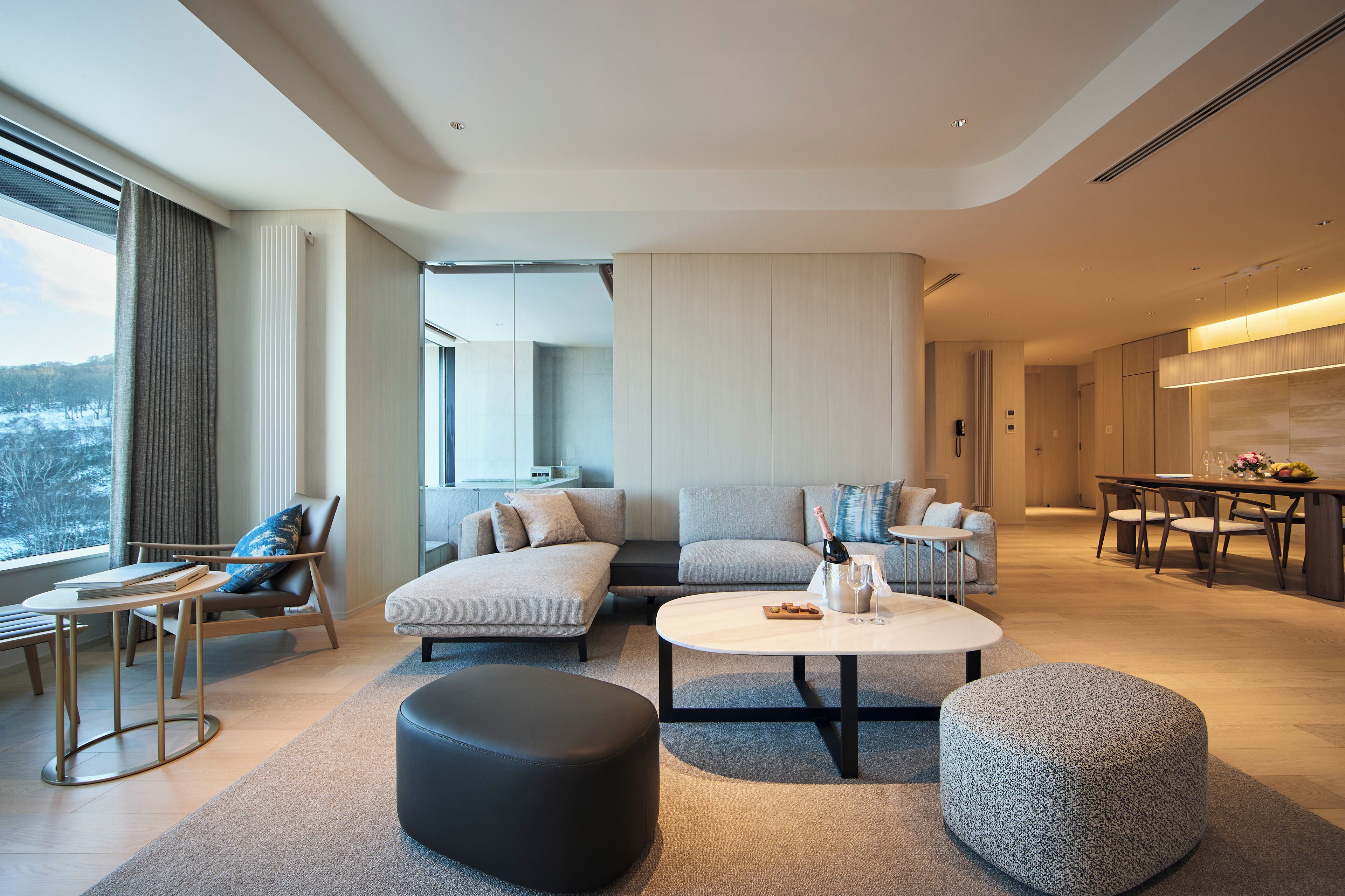 The Weiss Suite | Living area