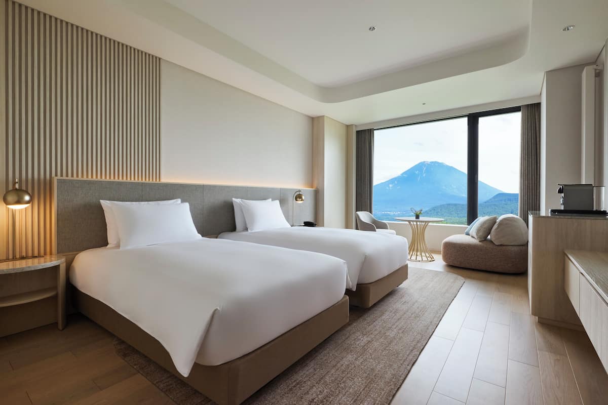 Premium Room, Mt. Yotei View, Twin | In-room safe, iron/ironing board (on request), free WiFi, bed sheets