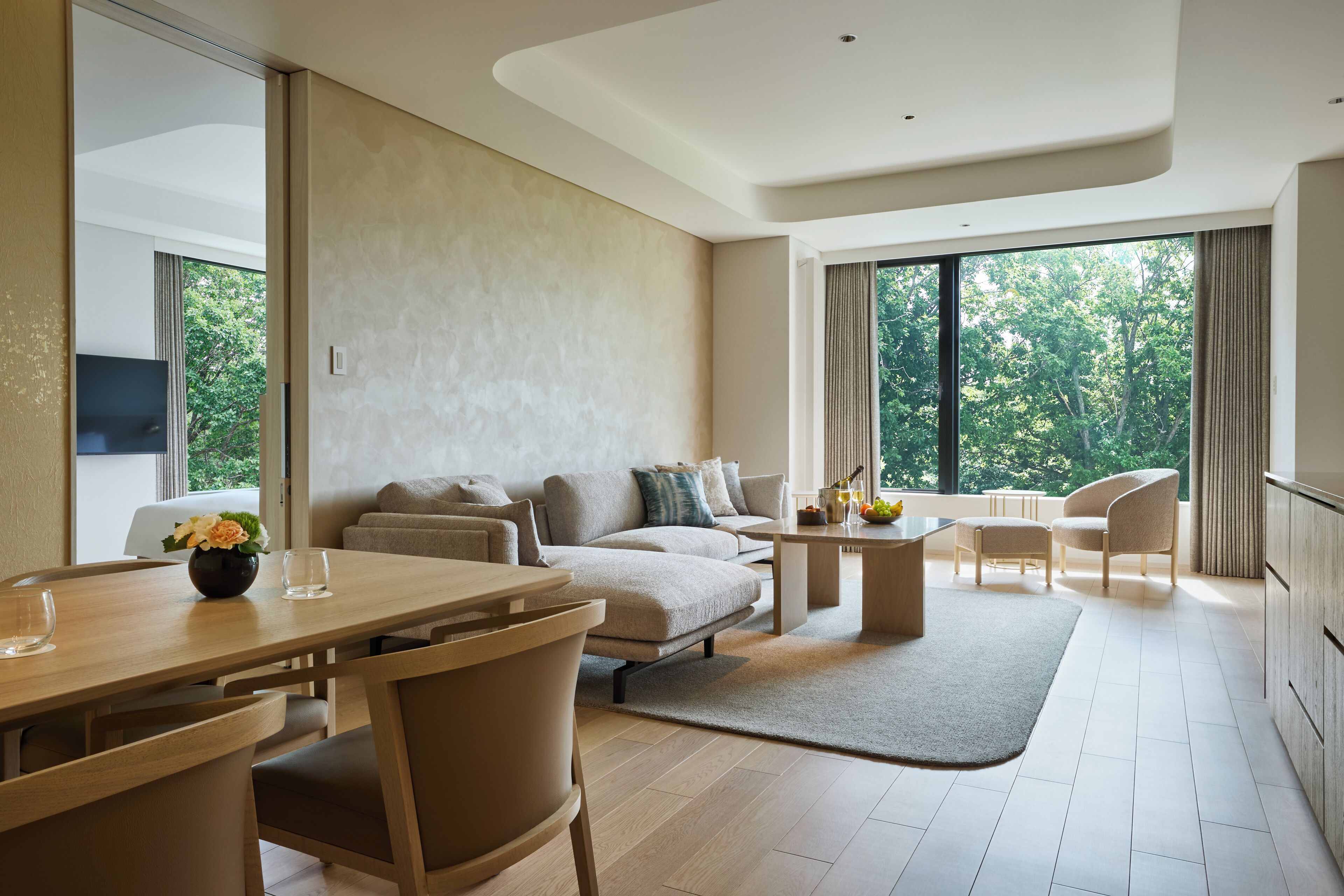 Suite, 1 King-Bett, Bergblick (Corner Suite)