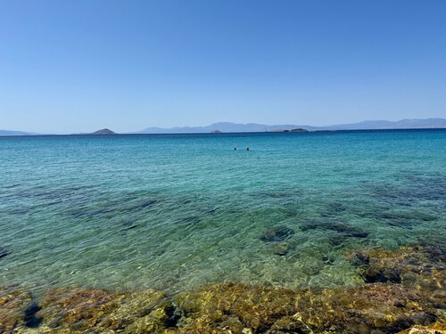 Sea front retreat! 360 views, top floor, luxurious spaces, unique BBQ area.