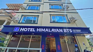 Fassade der Unterkunft