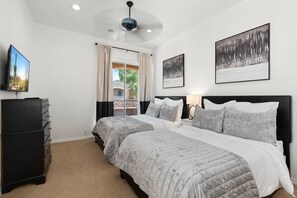 3 bedrooms, iron/ironing board, WiFi, bed sheets