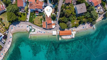 Nhà Tiêu chuẩn, 1 phòng ngủ, lò vi sóng, đối diện biển (Beach House Astrid) | Ngoại thất